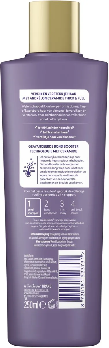 Andrélon Pro-Care Shampoo 250ml