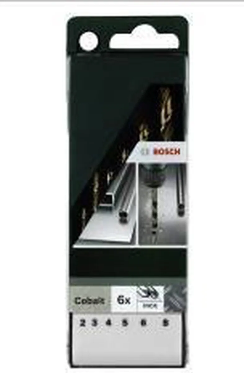 Bosch HSS-Co Metaalboorset 6-delig - 2,0-8,0mm