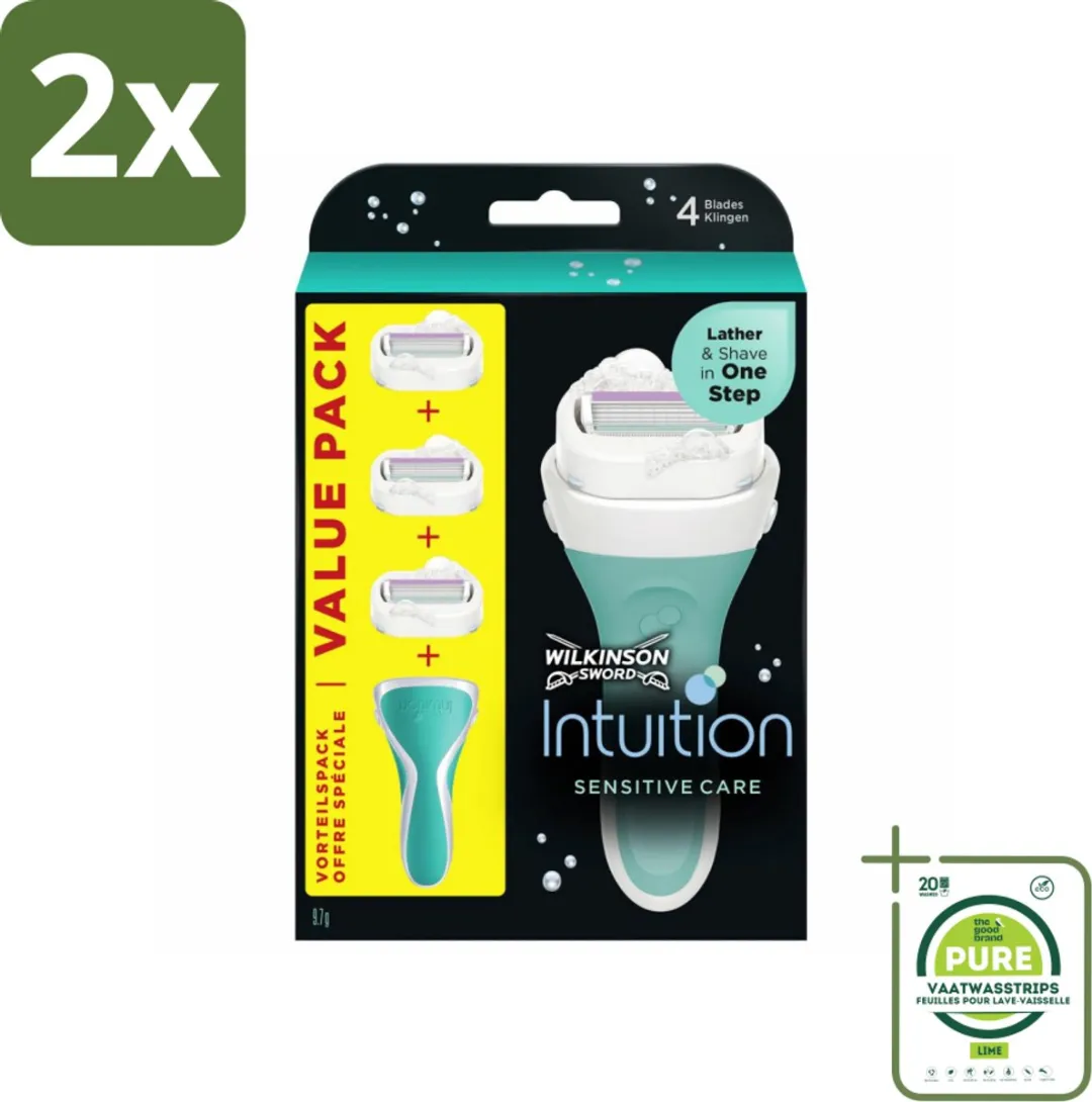 Wilkinson Sword Intuition 2-in-1 Sensitive Care Navulmesjes