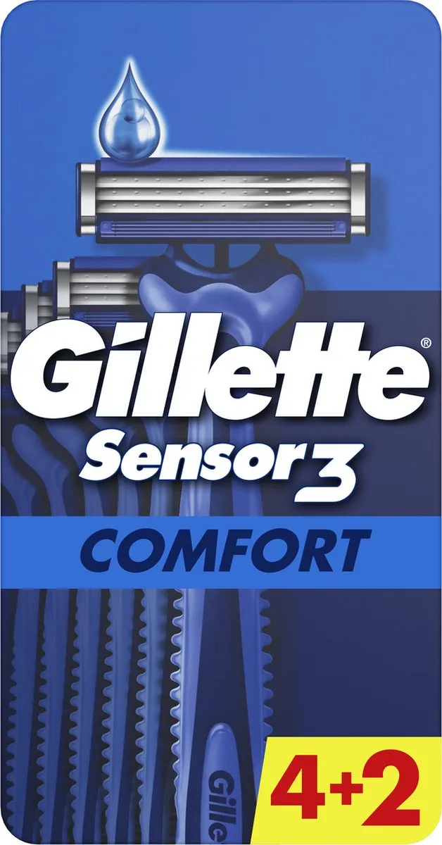 Gillette Sensor3 Comfort Wegwerpscheermes