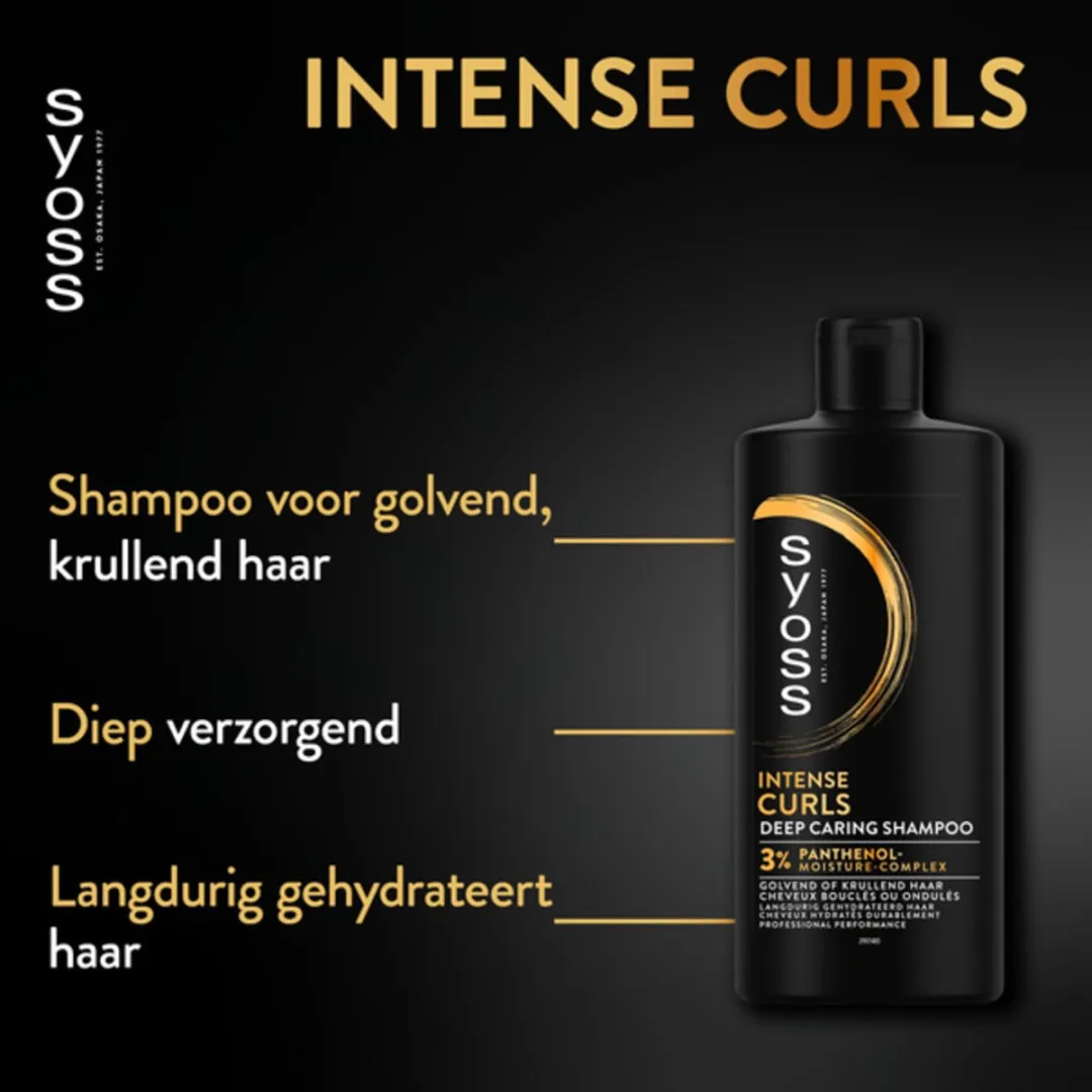 SYOSS Rizos Pro Shampoo Krullend Haar 440ml
