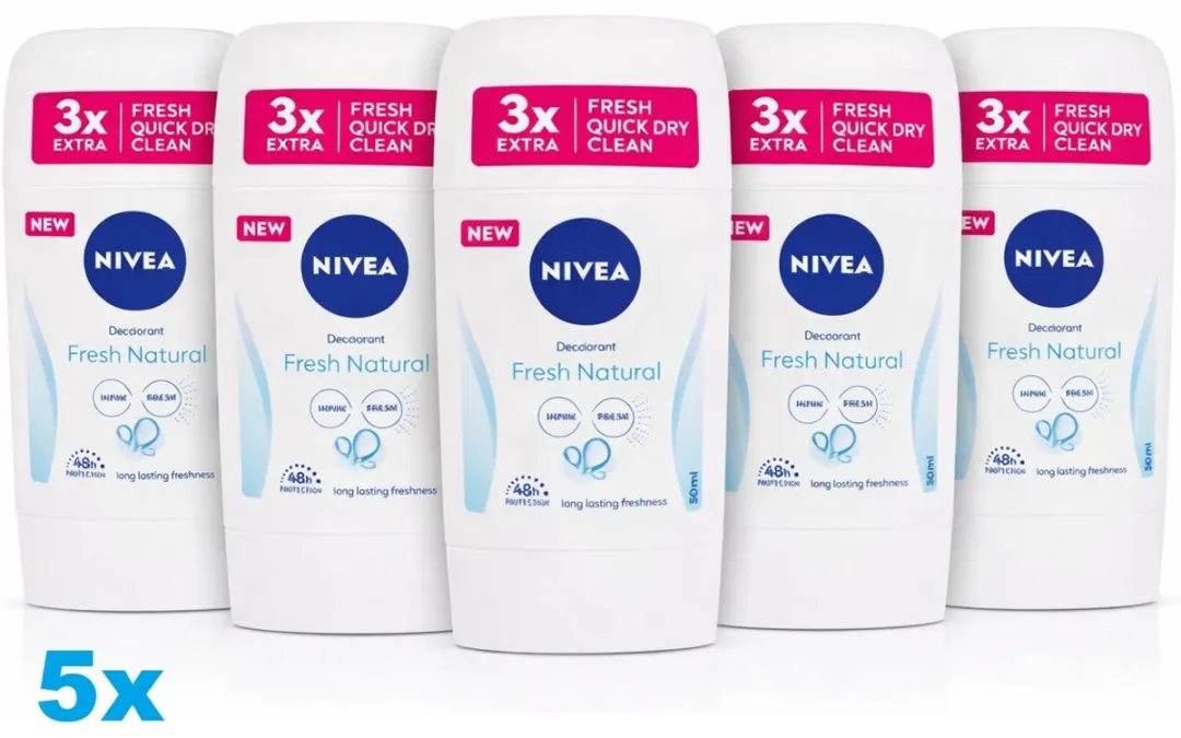 NIVEA Fresh Natural Deodorant Stick 250ml
