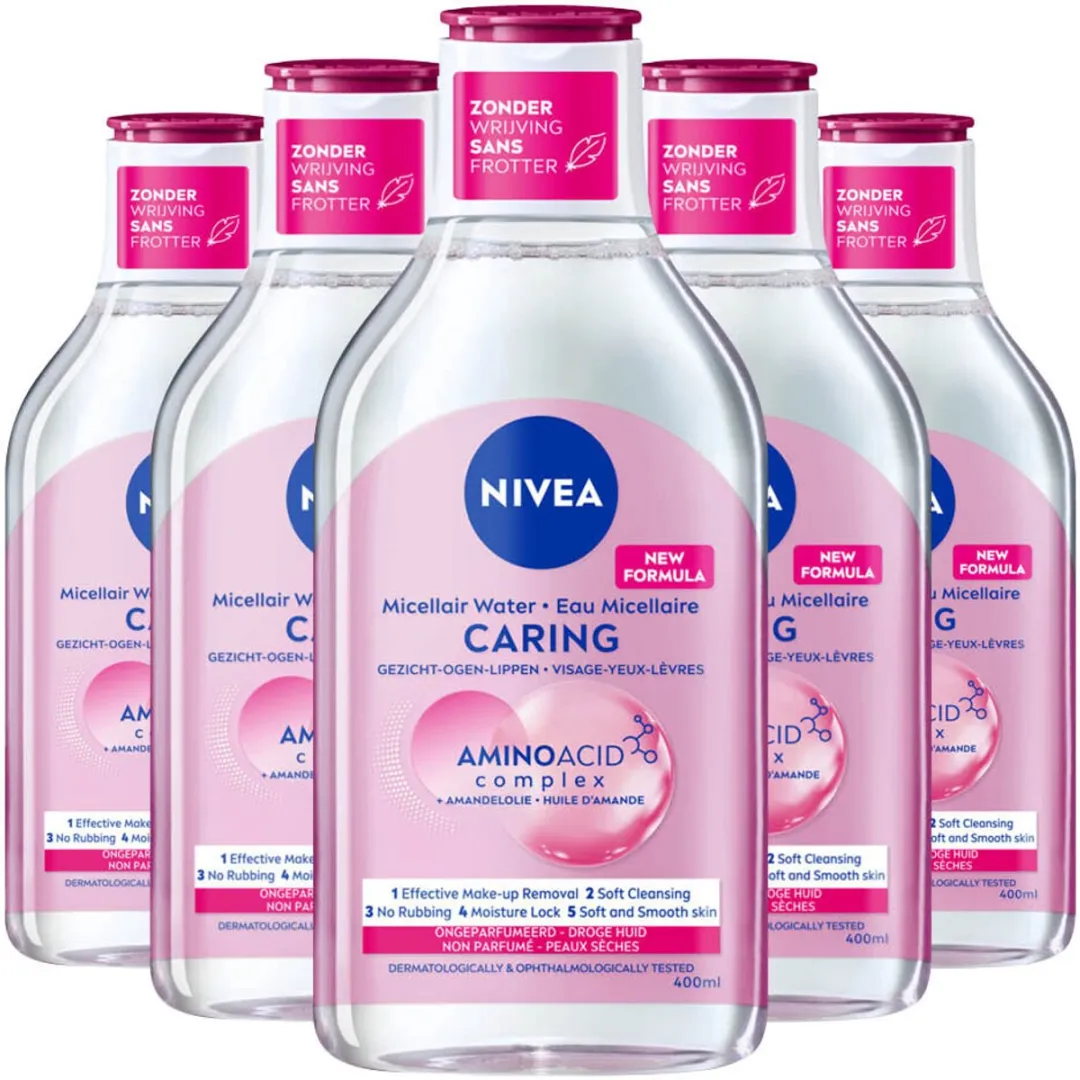 NIVEA 0% Residu Micellair Water Droge Huid - 2000ml