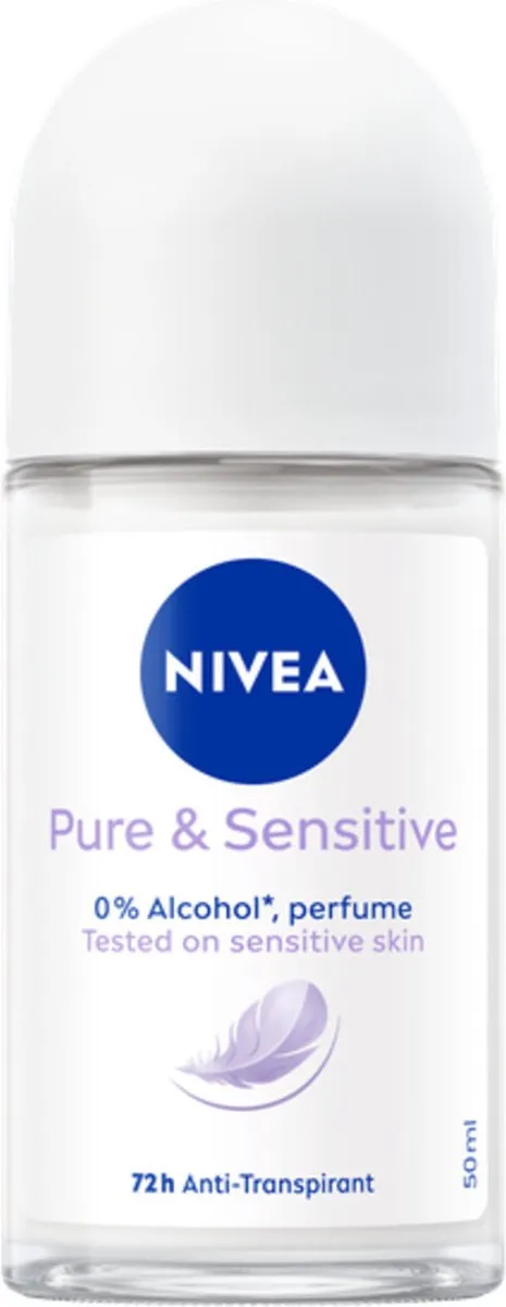NIVEA Pure & Sensitive Deo Roller 50ml