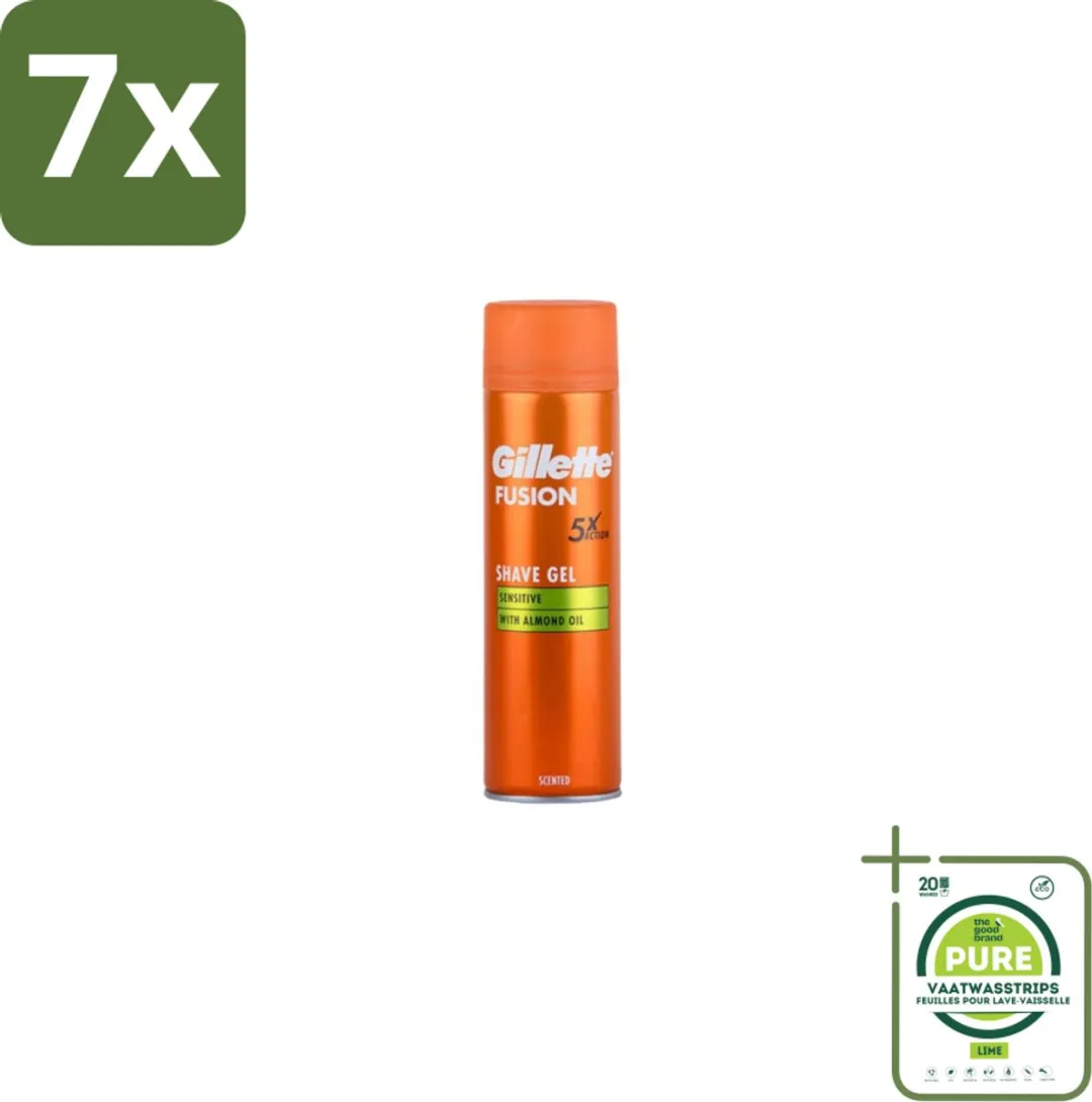 Gillette Fusion 5 Scheergel Ultra Sensitive 200ml