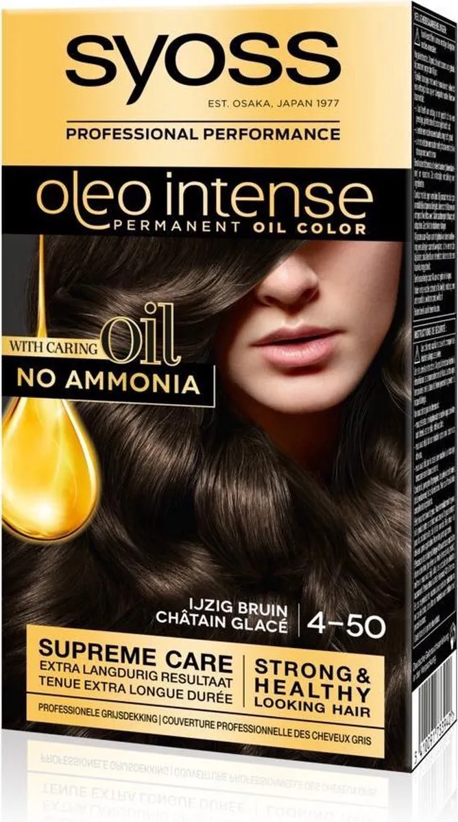 SYOSS Oleo Intense Haarverf 4-50 Ijzig Bruin - 2070ml - afbeelding 6 van 6