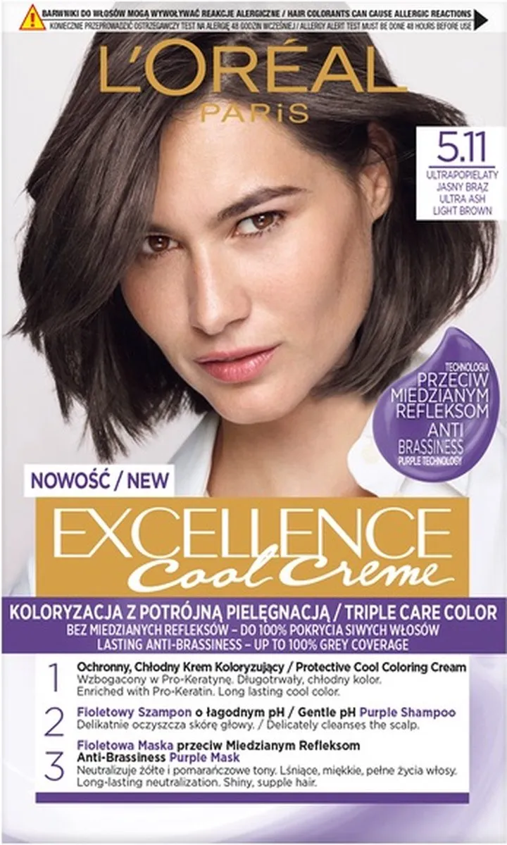 L'Oréal Paris Excellence Cool Creme 5.11 Lichtbruin