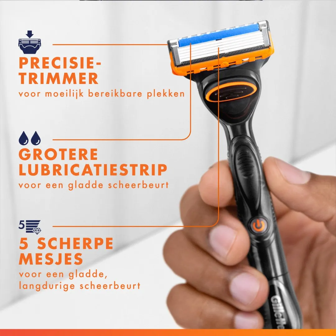 Gillette Fusion5 Power Scheermesjes - 12 Stuks