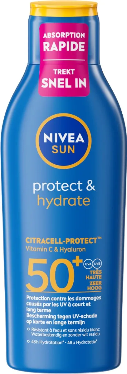 NIVEA SUN Protect & Hydrate Zonnecrème SPF 50 - 200ml