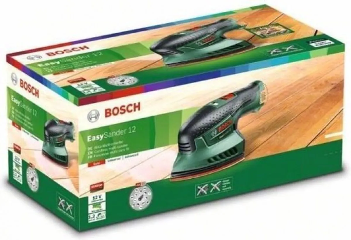 Bosch EasySander 12 Multischuurmachine - Losse Body (geleverd zonder 12 V accu en lader)