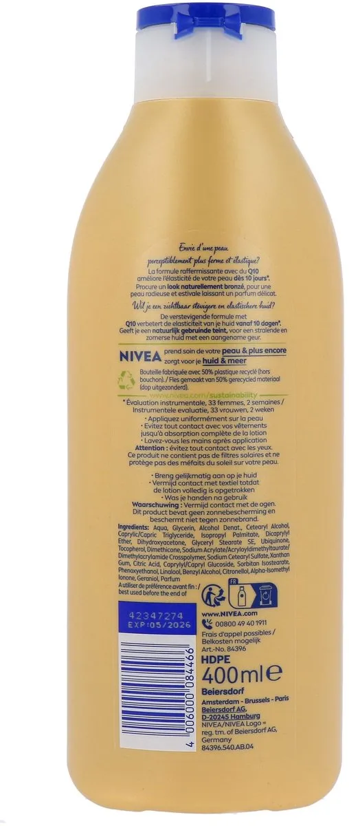 NIVEA Q10 Firming + Bronze Bodylotion 400ml