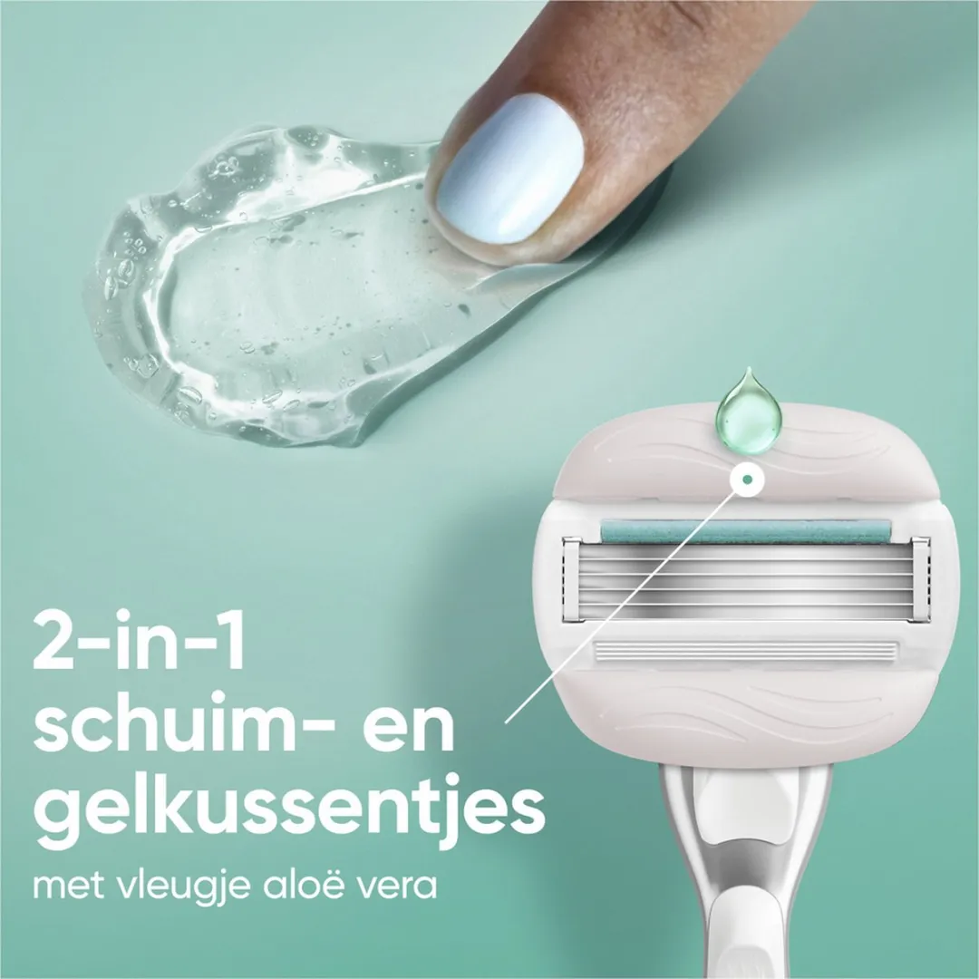 Gillette Venus Pro ComfortGlide Sensitive Scheermesjes 10 Stuks