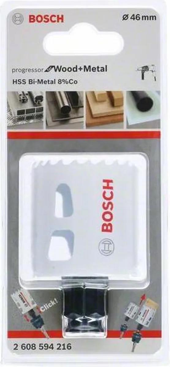 Bosch Progressor Gatzaag 2608594216 HSS BiMetaal 46mm