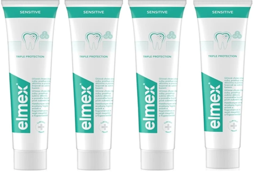 Elmex Sensitive Tandpasta 300ml - 4 Stuks