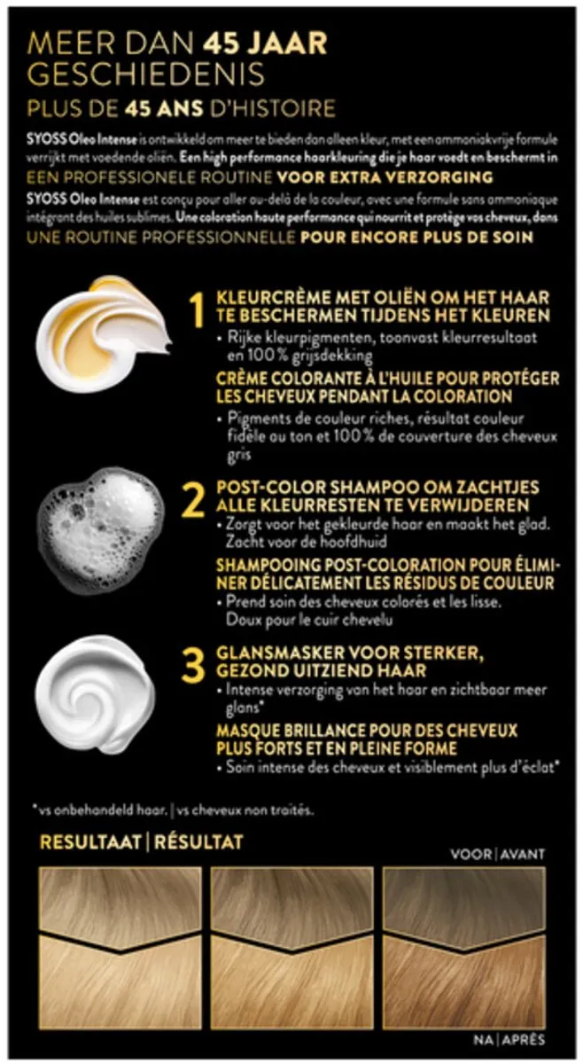 SYOSS Oleo Intense 4-86 Fluweelbruin Haarverf - 230ml
