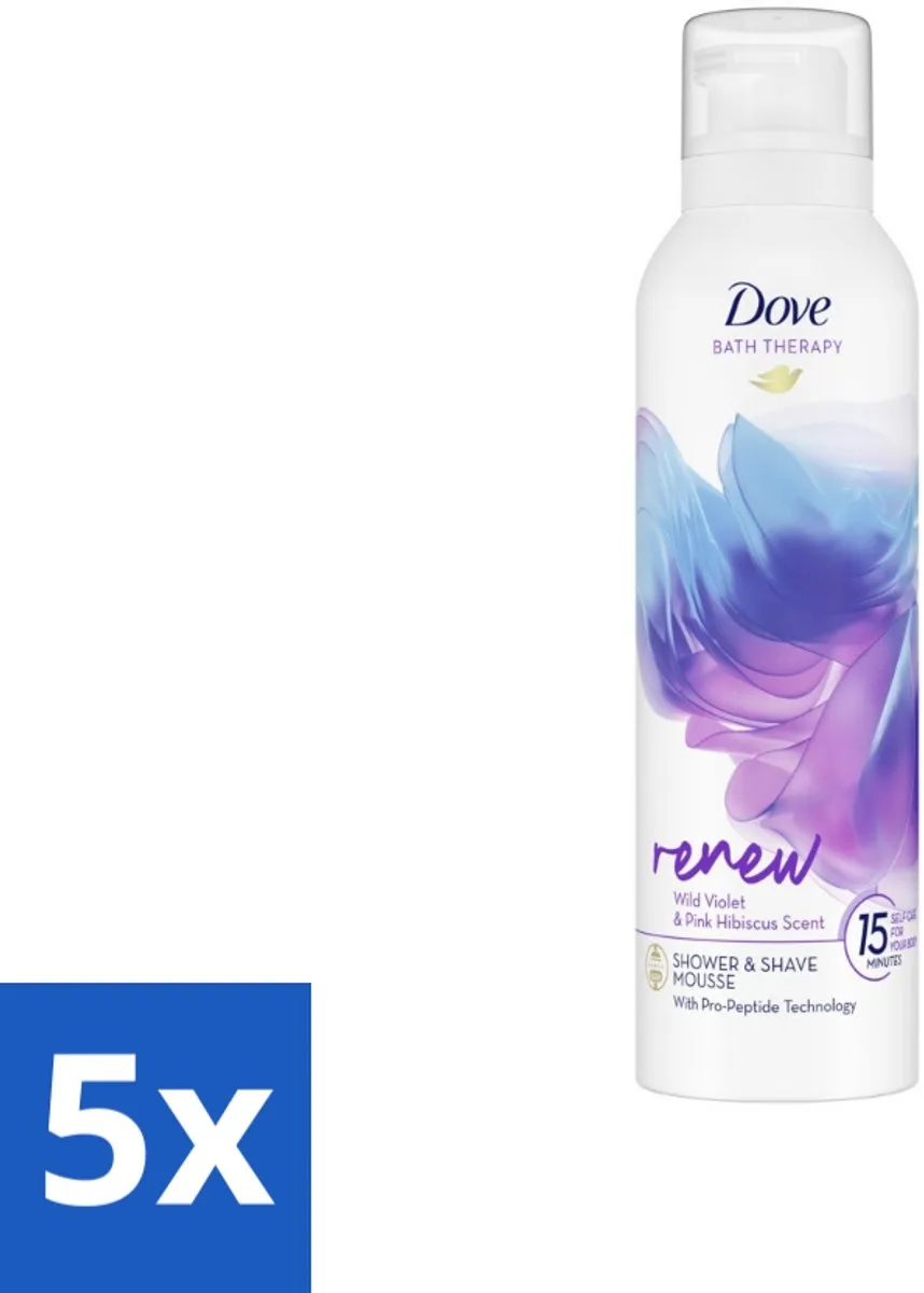 Dove Bath Therapy Renew Douche- & Scheerschuim 250ml