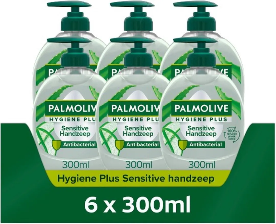 Palmolive Handzeep Hygiene Plus Sensitive 6x300ml