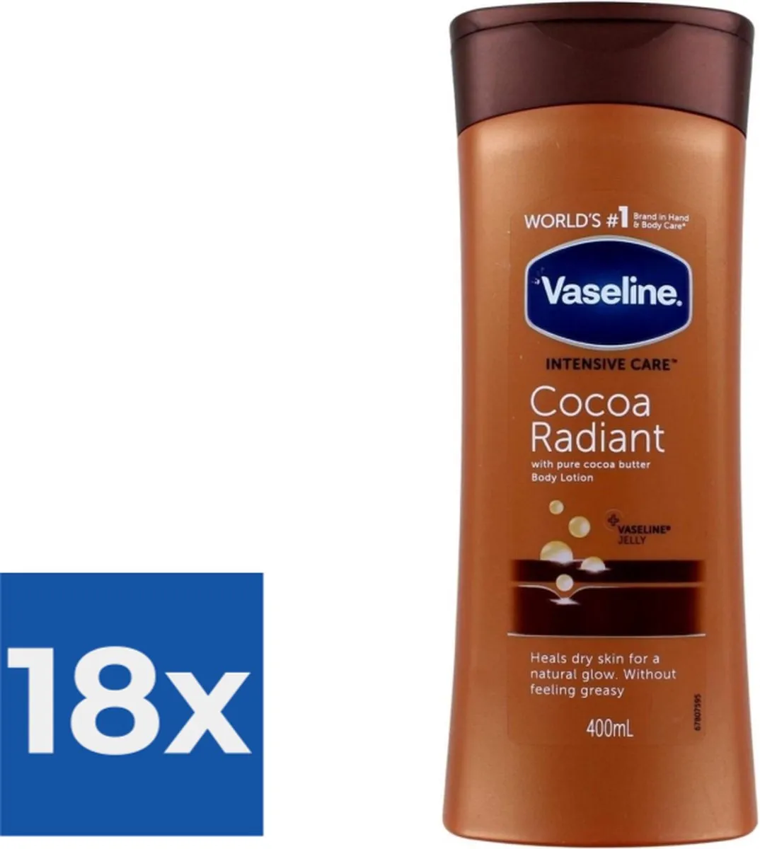 Vaseline Cocoa Bodylotion 400ml
