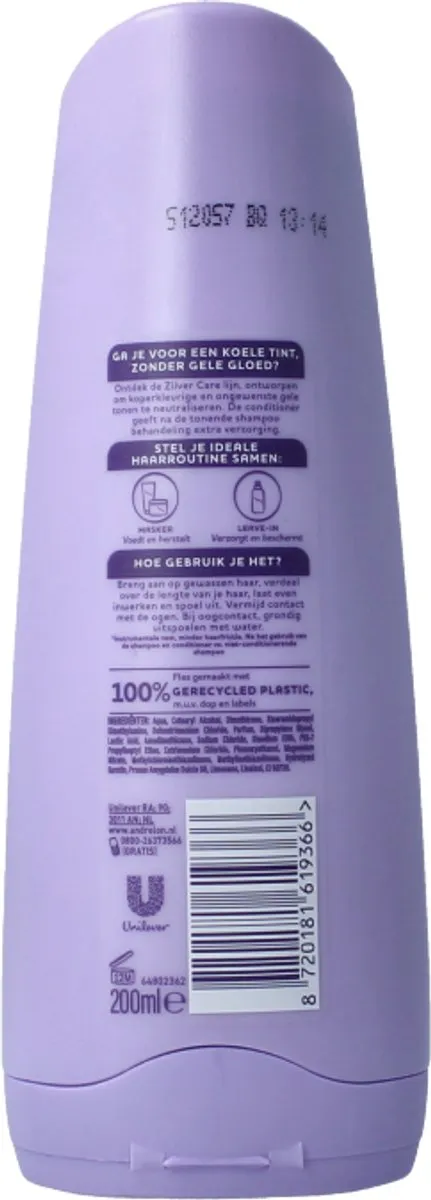 Andrélon Conditioner Zilver Care 200ml - Blond