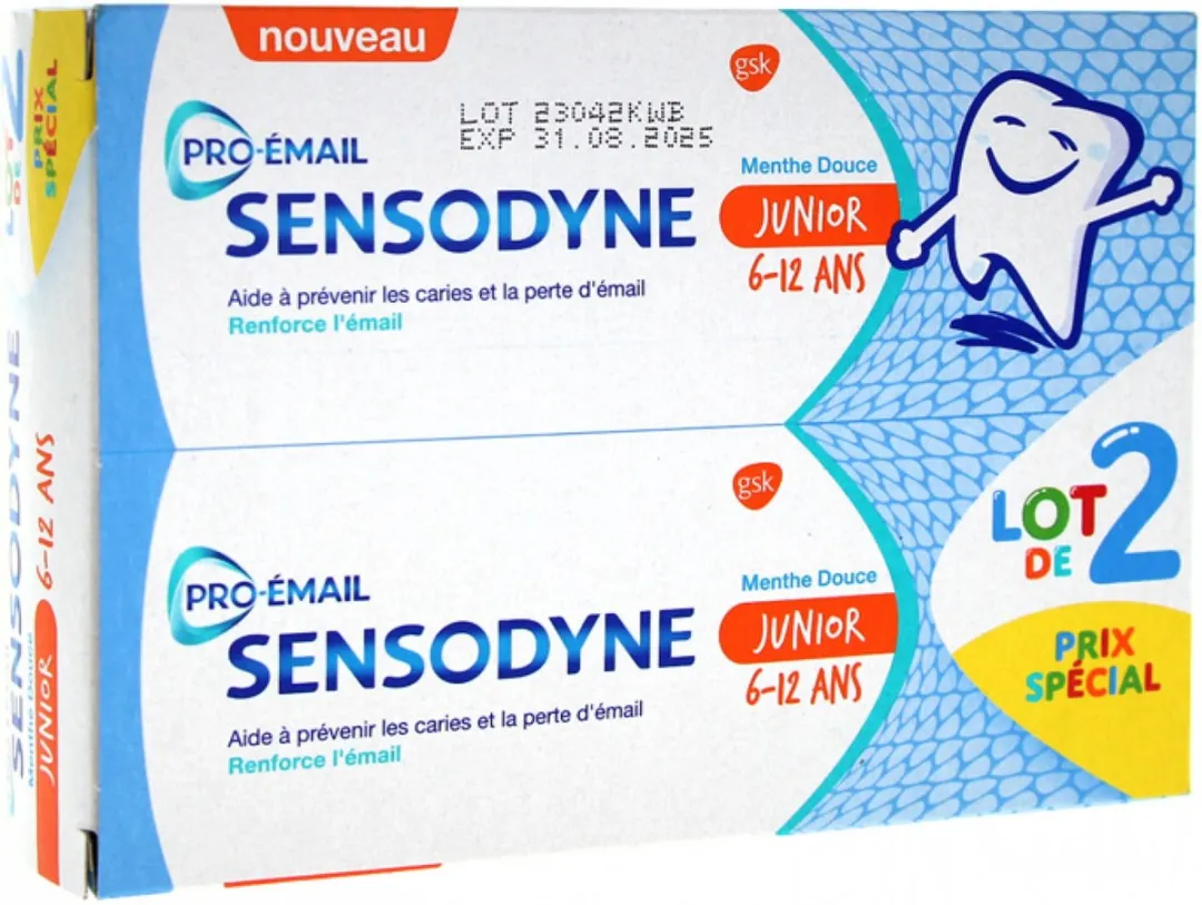 Sensodyne Junior Tandpasta 2x50ml