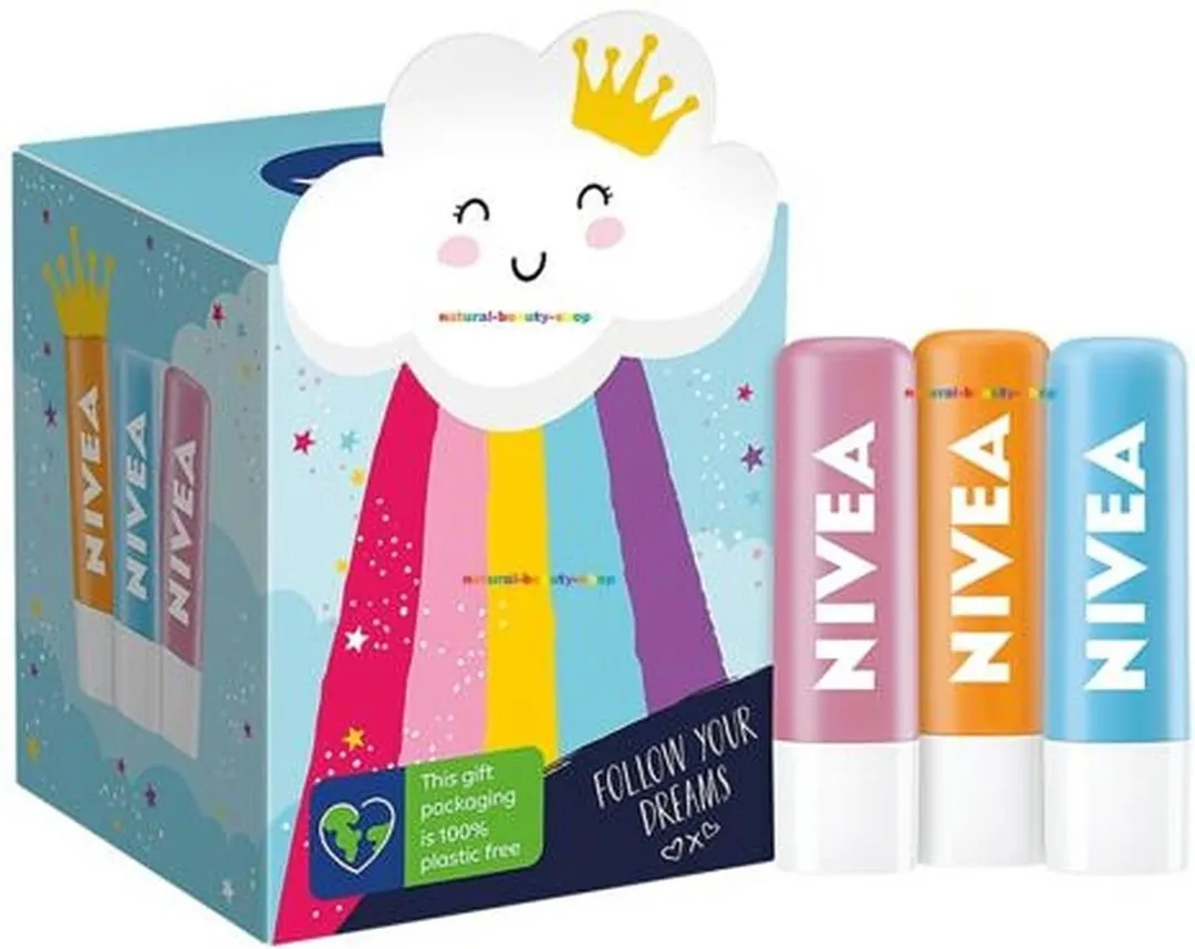 NIVEA Rainbow Lips Oranje Lipbalsem 14.6ml
