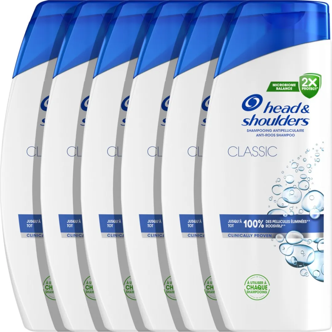 Head & Shoulders Classic Shampoo - 6x285ml