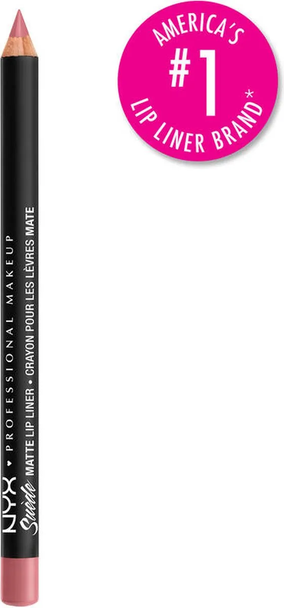 NYX Suede Matte Lip Liner Tea & Cookies - Roos