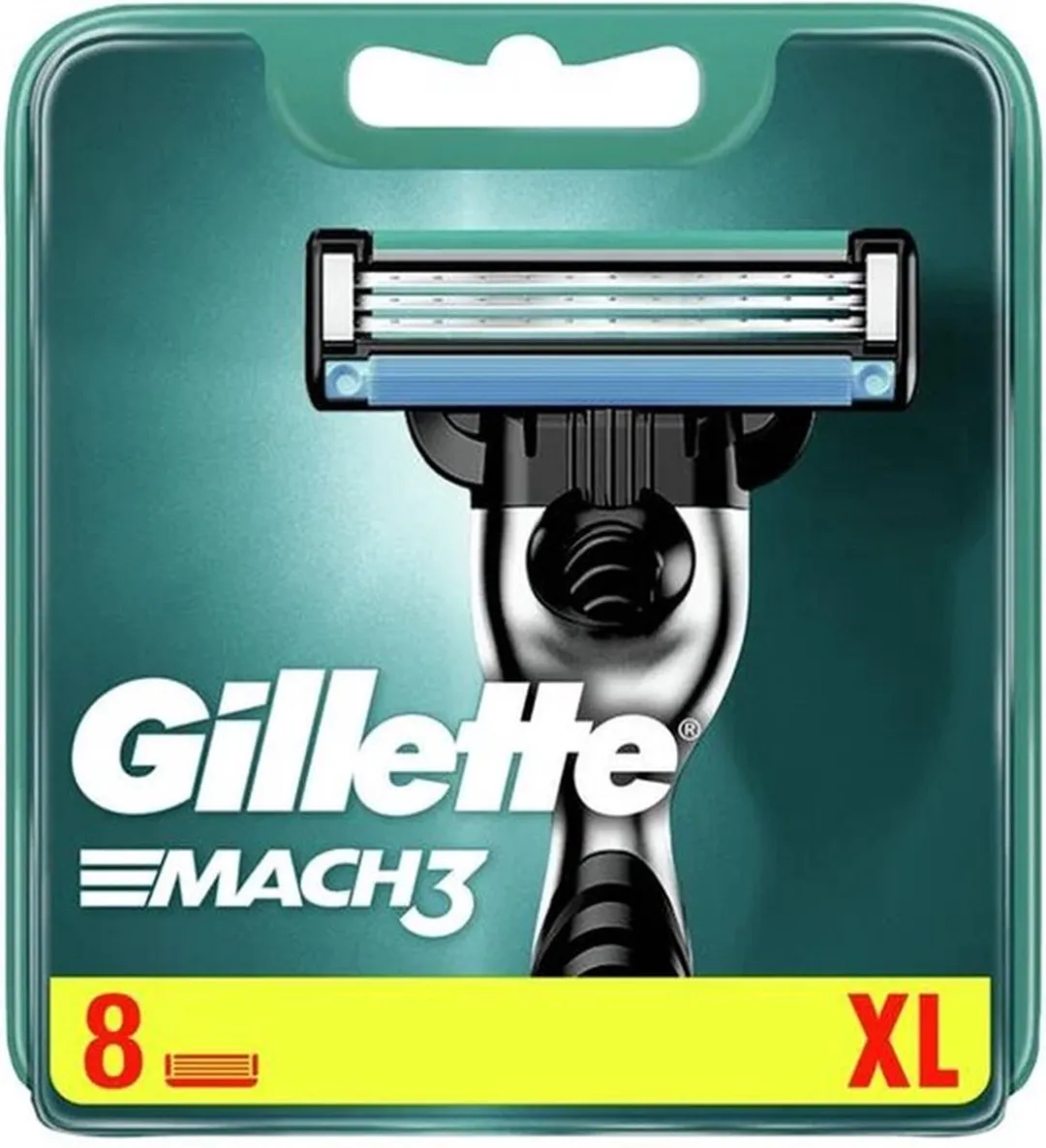 Gillette Mach3 Scheermesjes 8 Stuks