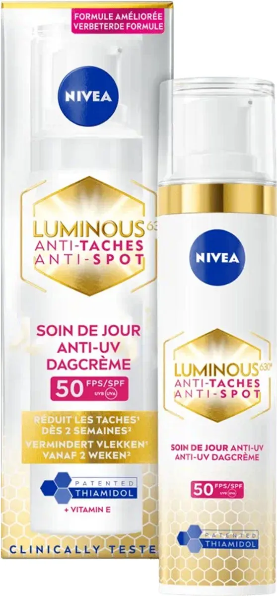 NIVEA Cellular LUMINOUS630 Anti-Spot Dagcrème SPF 50 - 120ml