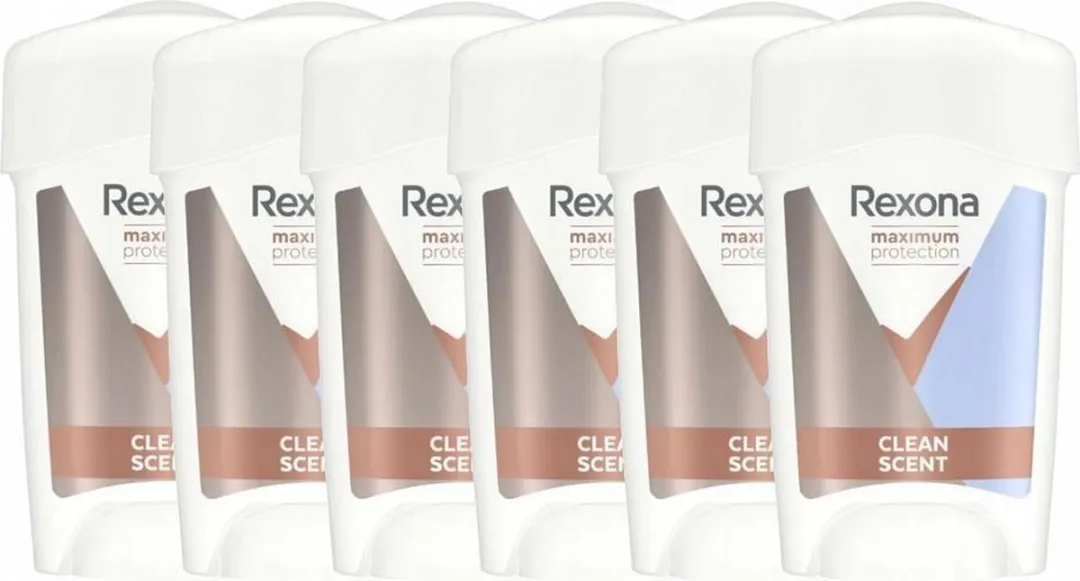 Rexona Maximum Protection Deodorant Stick Clean Scent - 270ml (6x45ml)