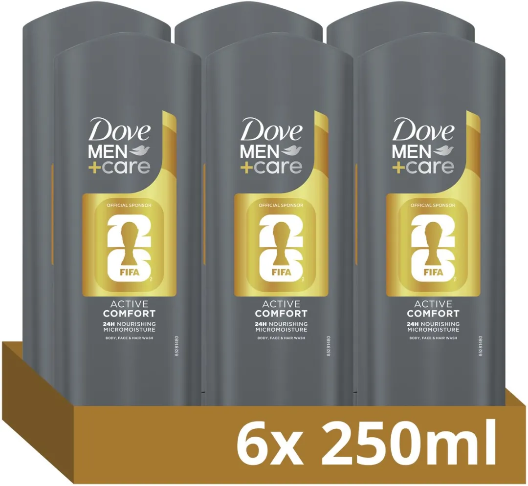 Dove Men+Care 3-in-1 Douchegel Active Comfort FIFA Edition