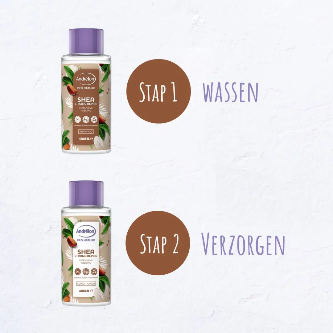 Andrélon Pro-Naturals Shea Repair Conditioner 6x400ml