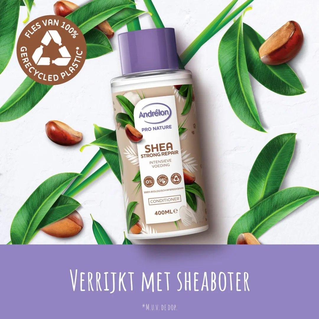 Andrélon Pro-Naturals Shea Repair Conditioner 6x400ml