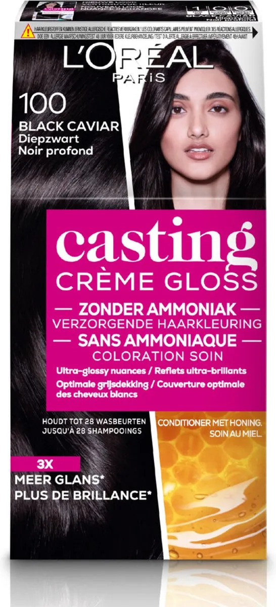 L'Oréal Paris Casting Crème Gloss 100 Zwart