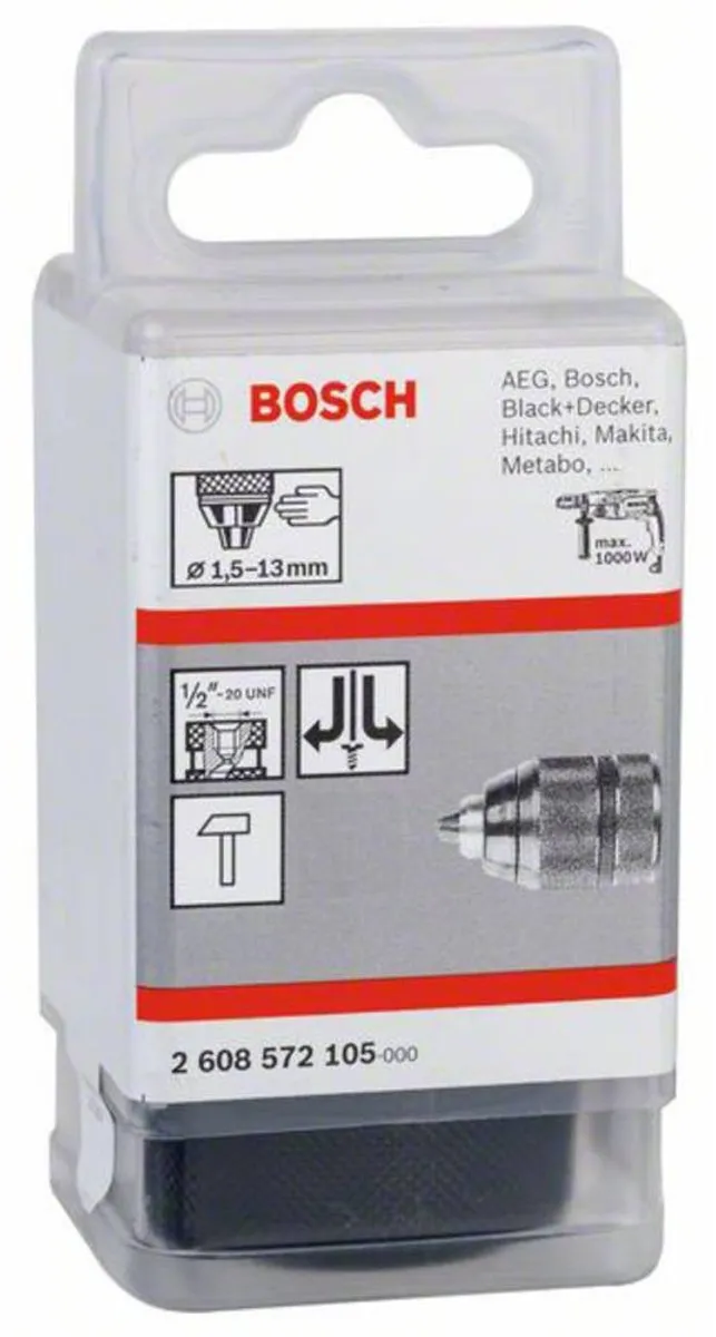 Bosch Snelspanboorhouder 1,5–13mm 1/2" - 20
