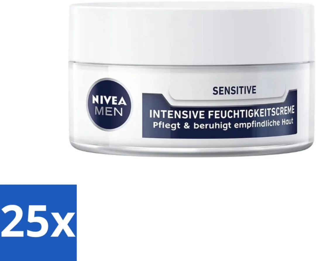 NIVEA Men Sensitive Intensive Gezichtscrème 50ml