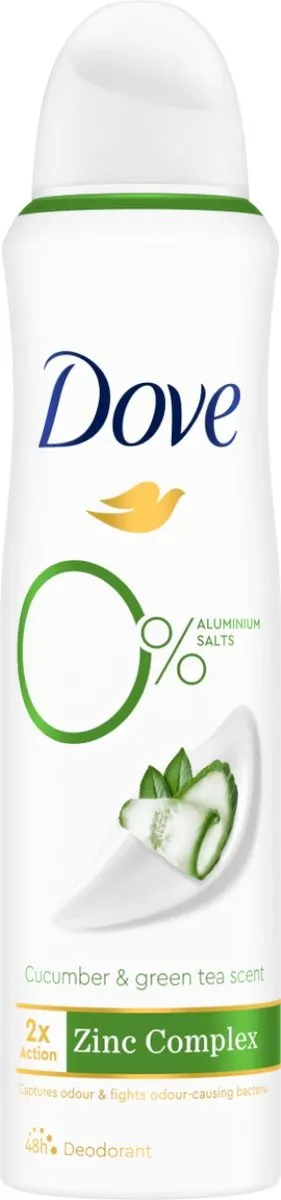 Dove Deodorant Spray Komkommer & Groene Thee 150ml