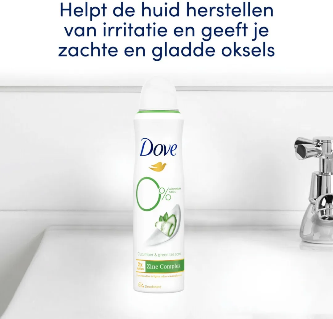 Dove Deodorant Spray Komkommer & Groene Thee 150ml