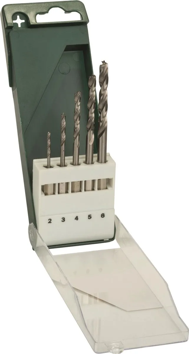 Bosch Houtboorset Zeskantschacht 5-delig