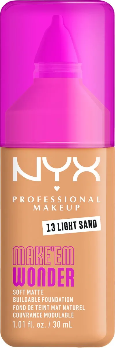 NYX Make 'EM Wonder Foundation 13 Light Sand