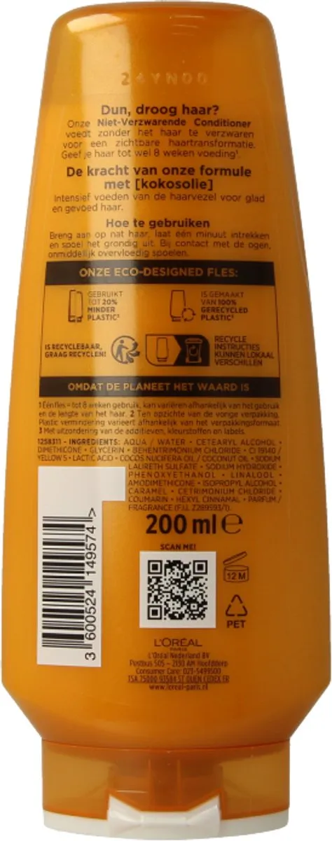 L'Oréal Paris Elvive Extraordinary Oil Conditioner 200ml