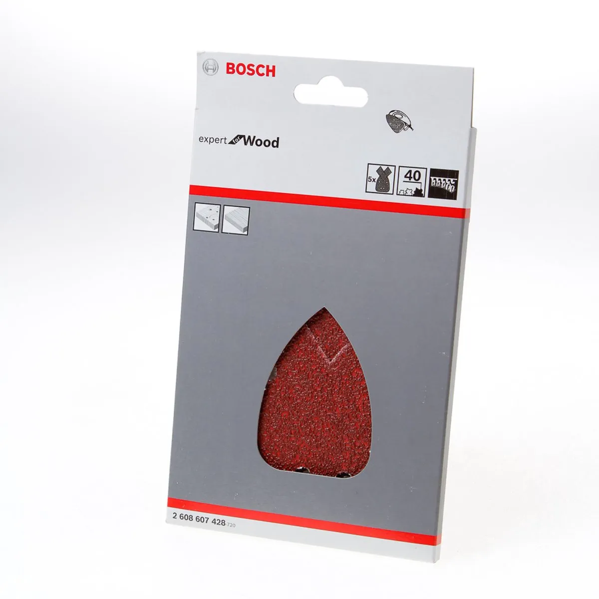 Bosch 5-delige Schuurbladenset 40