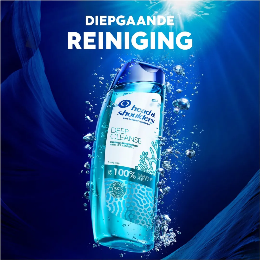Head & Shoulders Pure Intense Hoofdhuid Detox Shampoo - 6x250ml