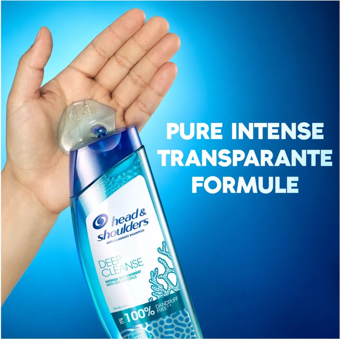 Head & Shoulders Pure Intense Hoofdhuid Detox Shampoo - 6x250ml