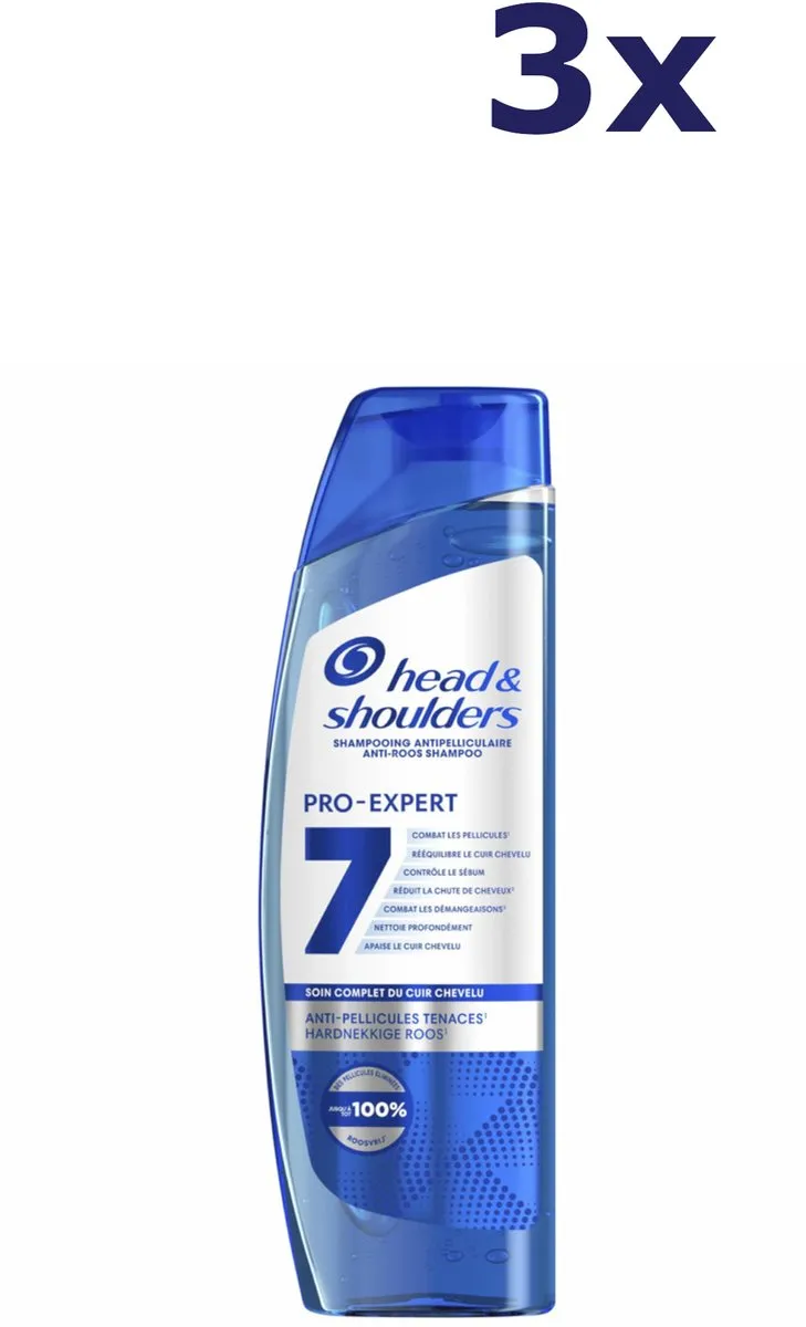 Head & Shoulders Pro-Expert 7 Hardnekkige Roos Shampoo 250ml