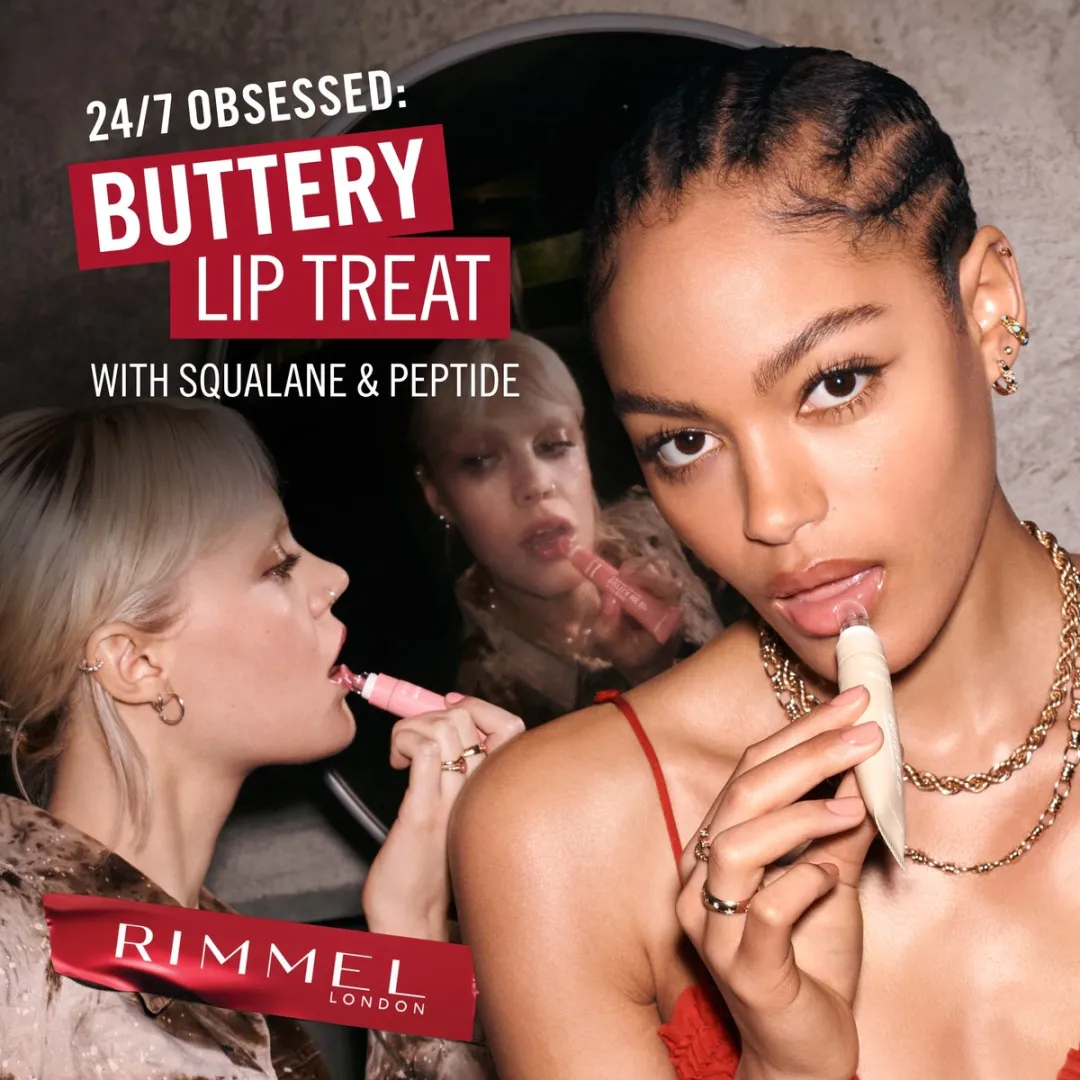 Rimmel London Oh My Gloss! Butter Me Up Lip Butter 002 Bubble Gum 15ml