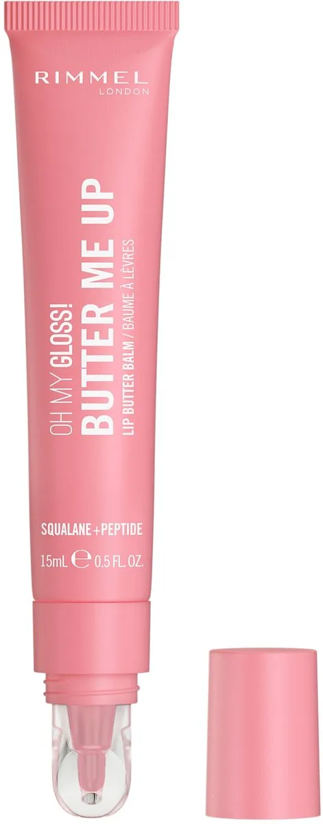 Rimmel London Oh My Gloss! Butter Me Up Lip Butter 002 Bubble Gum 15ml