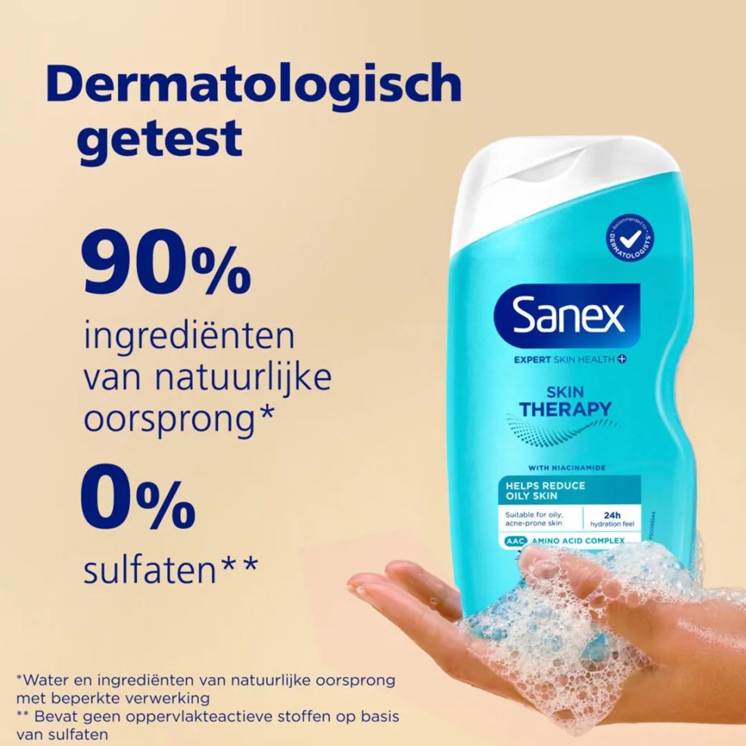 Sanex Skin Therapy Douchegel Reduce Imperfections 6x450ml