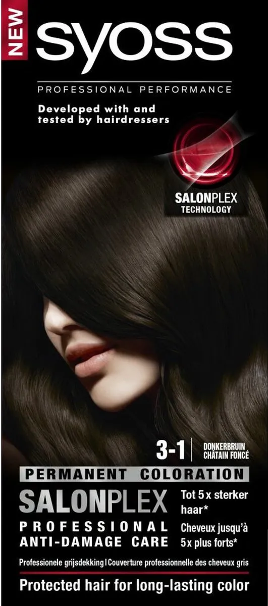SYOSS Color Baseline 3-1 Donkerbruin Haarverf 115ml