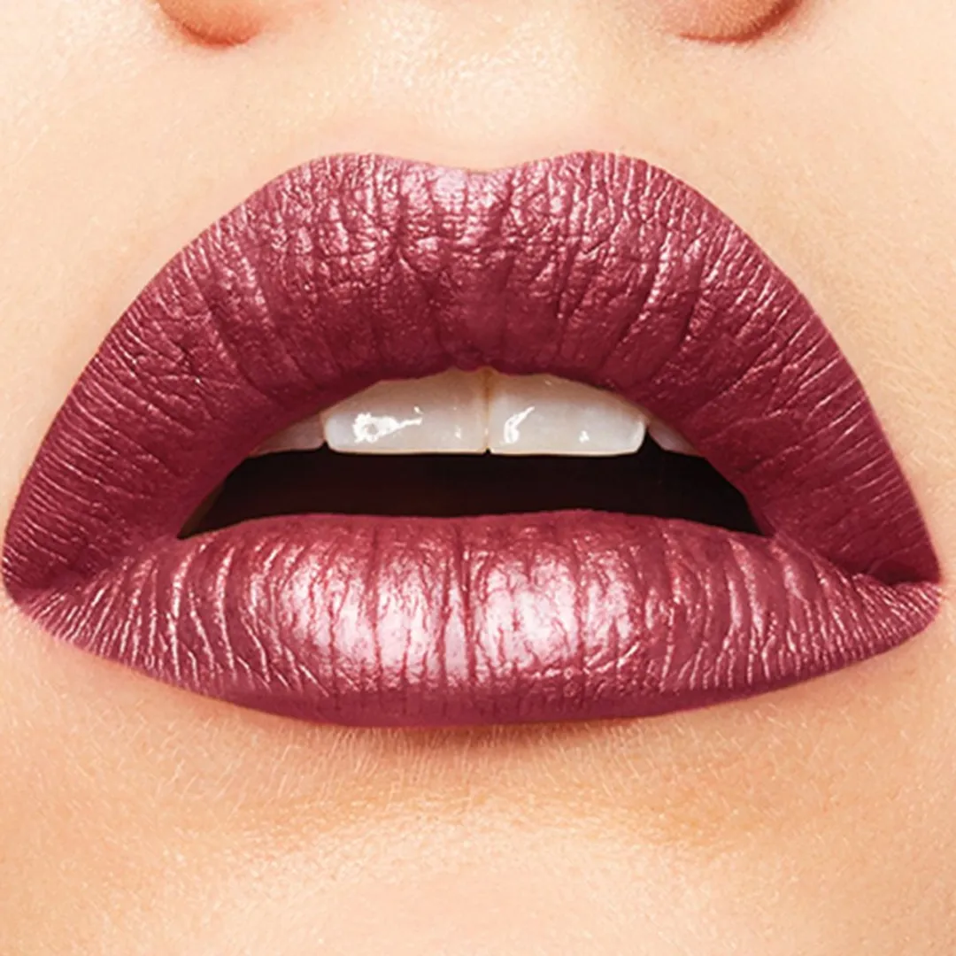 Maybelline Color Sensational Vivid Metallic Foil Lippenstift 105 Scorpion - Roze